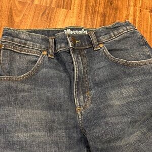 Wrangler Kids Dark Blue Jeans - 16 Reg
